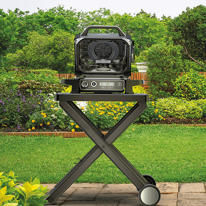 Woodfire Electric BBQ Grill & Smoker – GREY