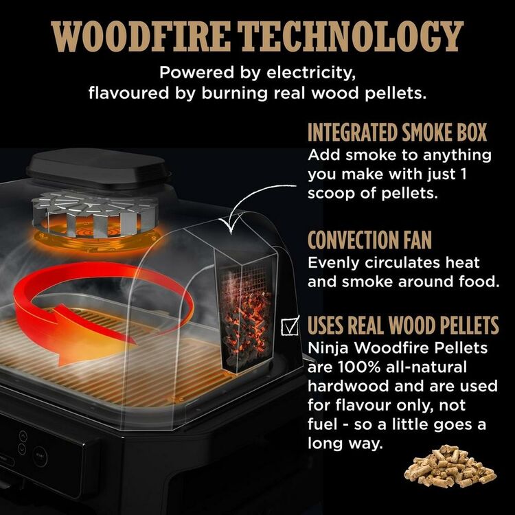 Woodfire Pro XL Electric BBQ Grill