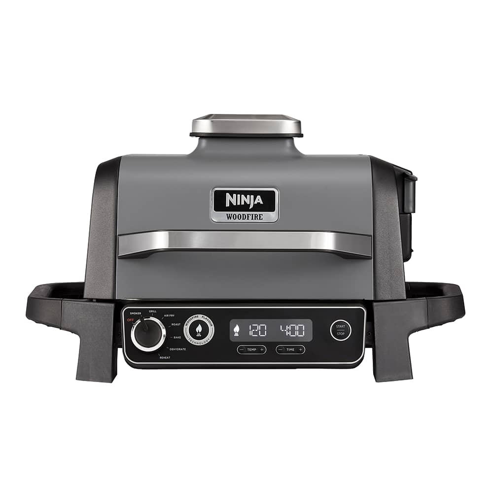 Woodfire Electric BBQ Grill & Smoker – GREY